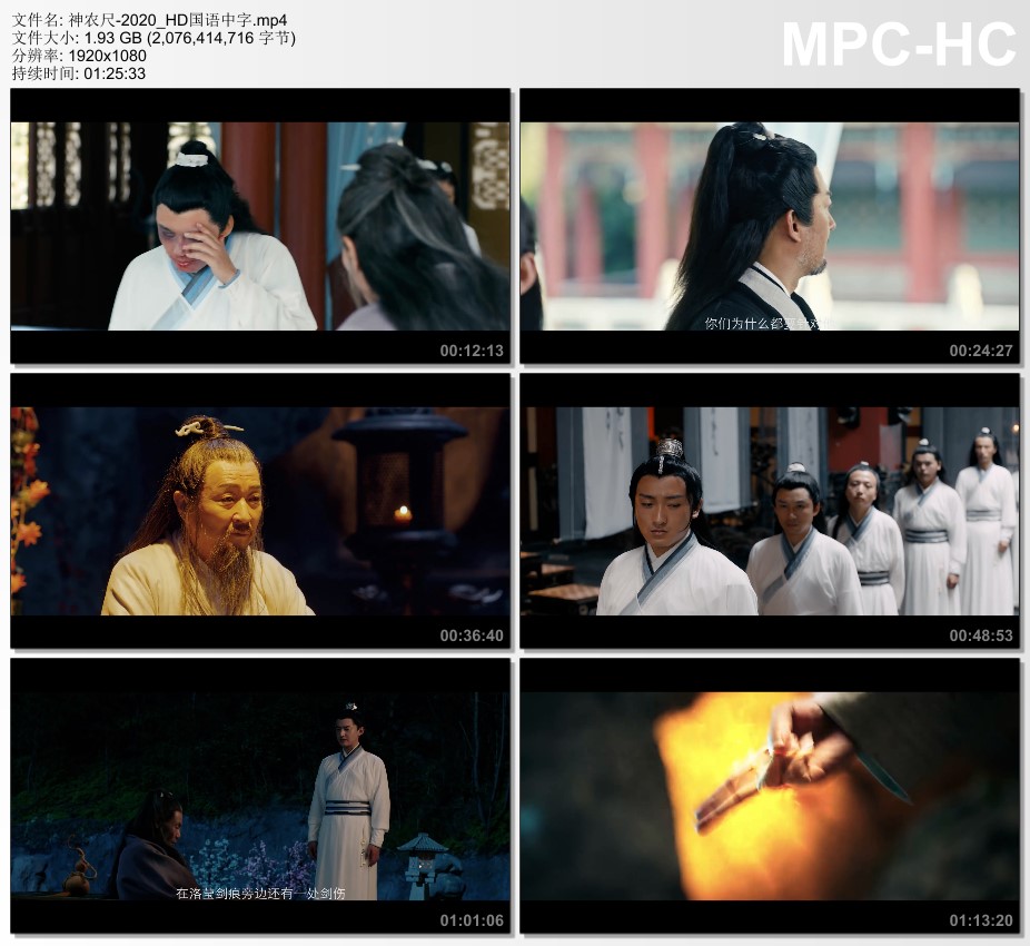2020年国产动作片《神农尺》HD国语中字