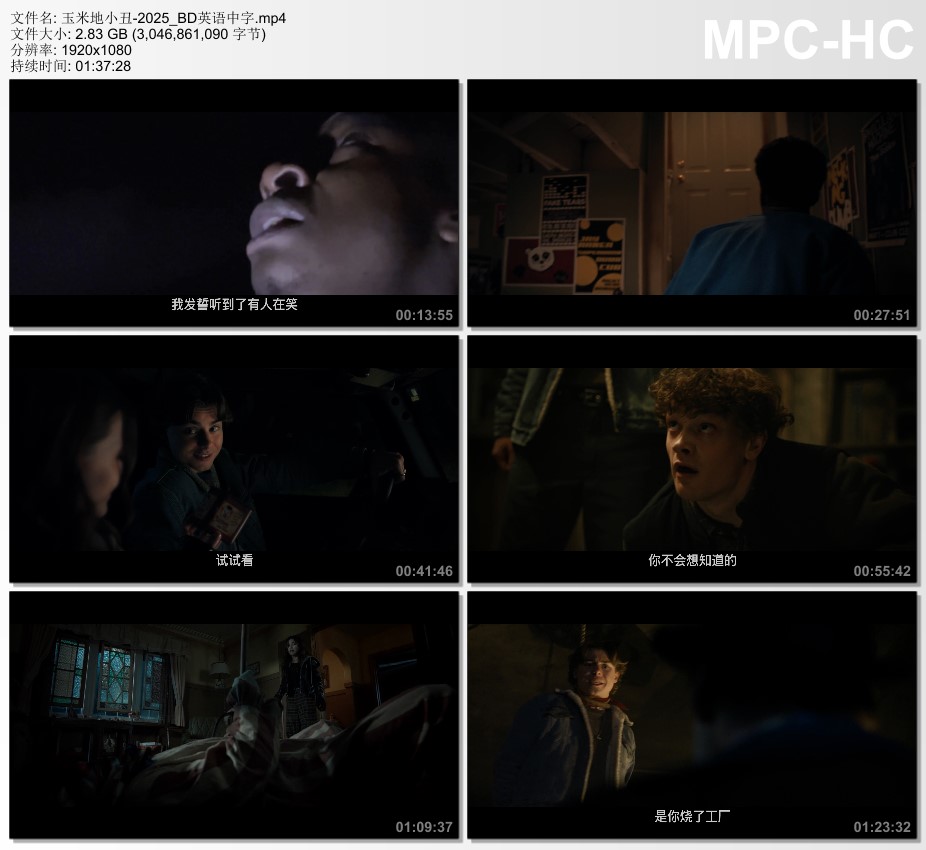 2025年美国恐怖片《玉米地小丑》BD英语中字