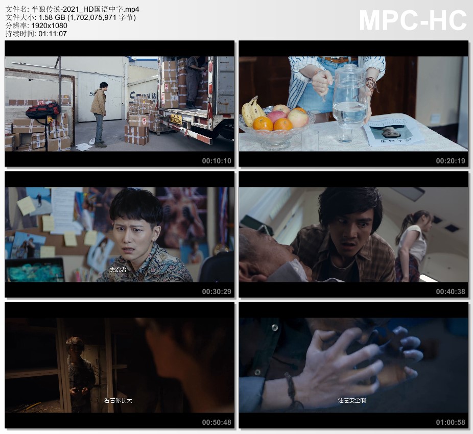 2021年国产动作片《半狼传说》HD国语中字