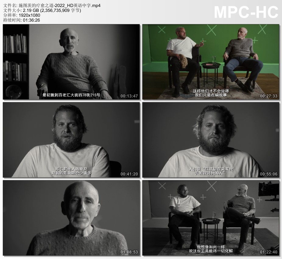 2022年美国9.0分纪录片《施图茨的疗愈之道》HD英语中字