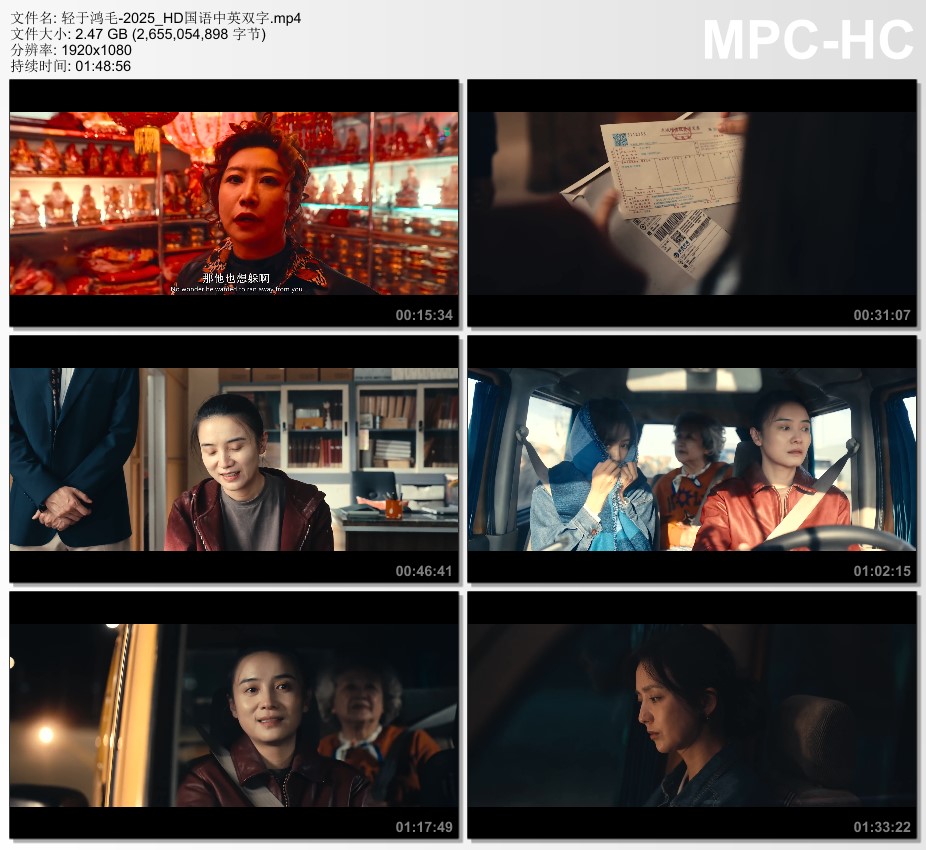 2025年国产剧情片《轻于鸿毛》HD国语中英双字