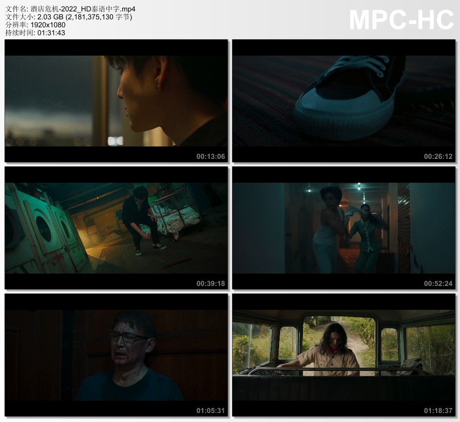 2022年泰国奇幻片《酒店危机》HD泰语中字