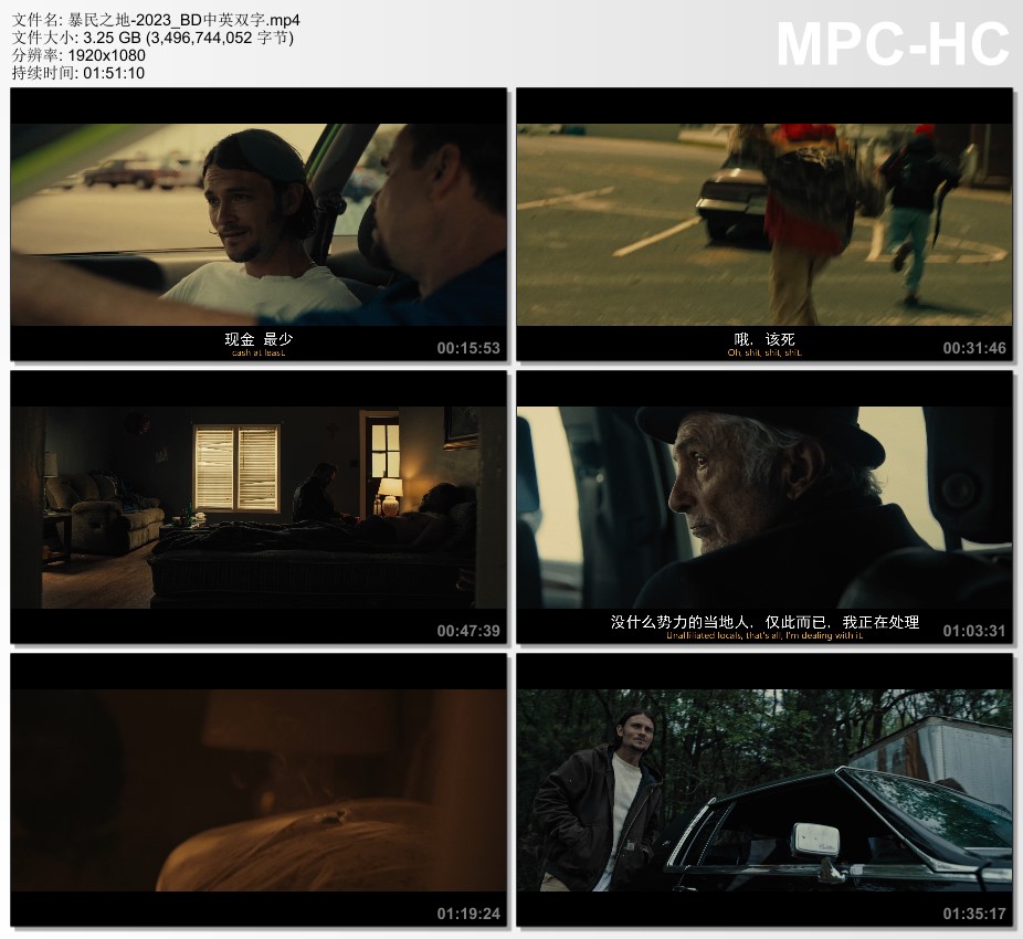 2023年加拿大动作片《暴民之地》BD中英双字