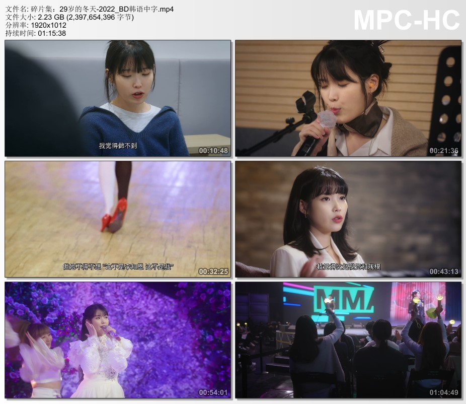 2022年韩国纪录片《碎片集:29岁的冬天》BD韩语中字