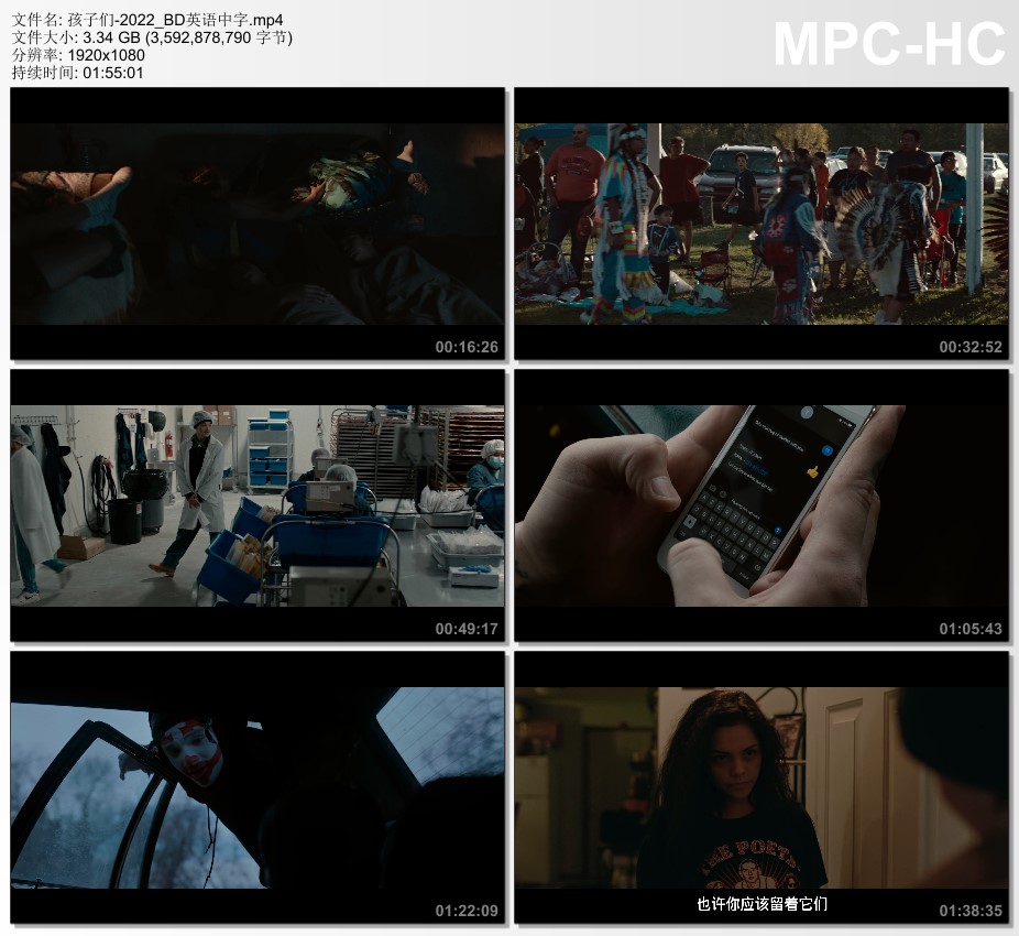 2022年美国剧情片《孩子们》BD英语中字