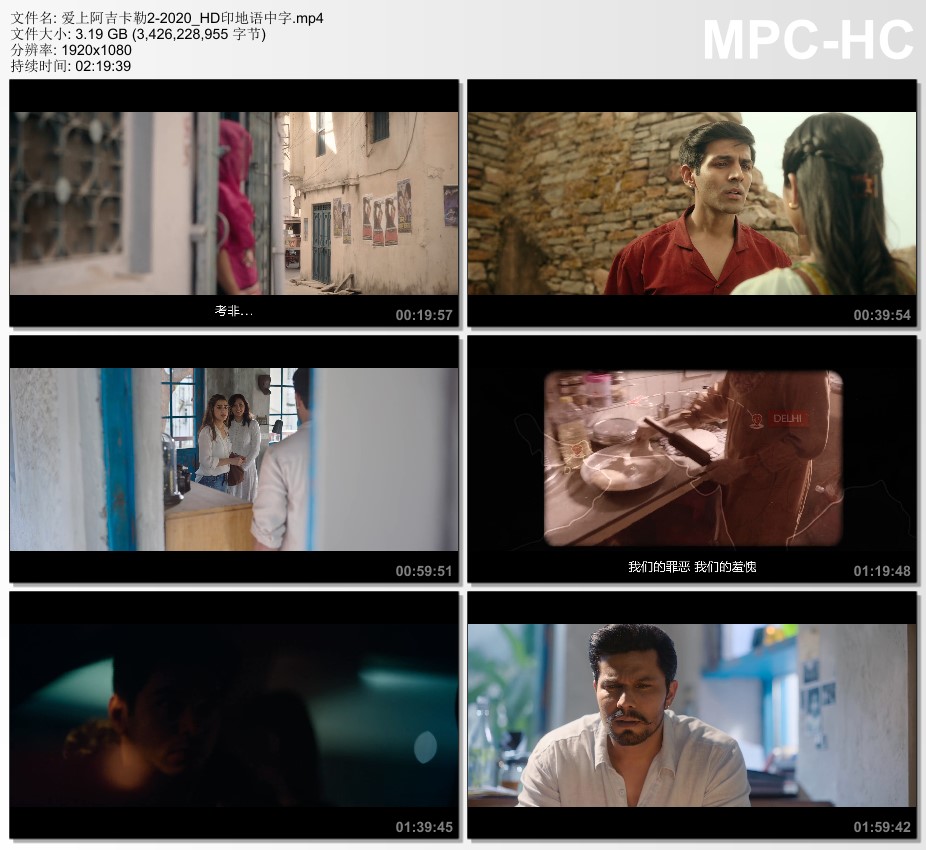 2020年印度爱情片《爱上阿吉卡勒2》HD印地语中字