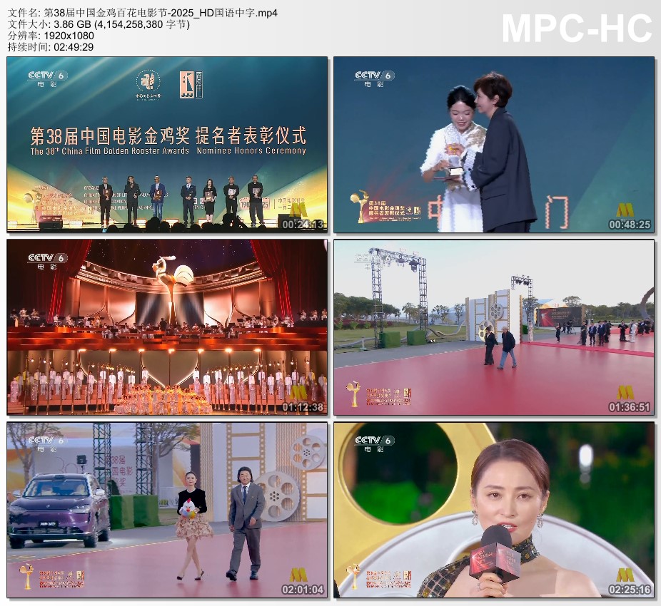 2025年第38届中国金鸡百花电影节HD国语中字