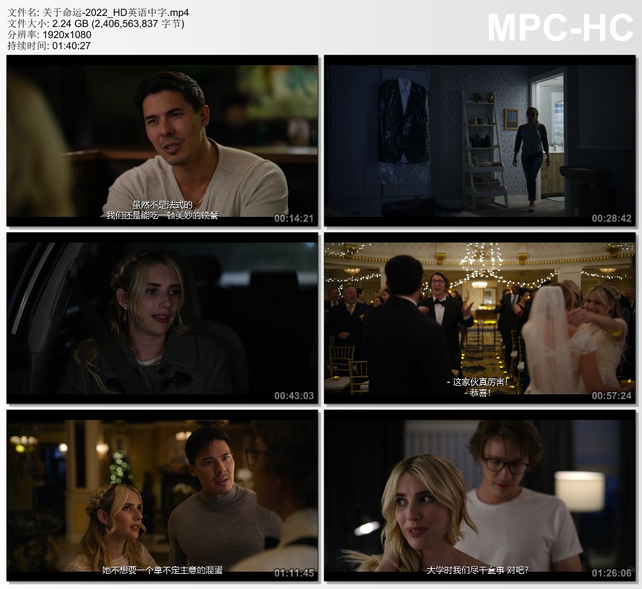 2022年美国喜剧爱情片《关于命运》HD英语中字