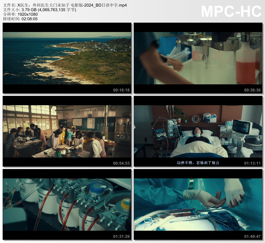 2024年日本剧情片《X医生：外科医生大门未知子 电影版》BD中字