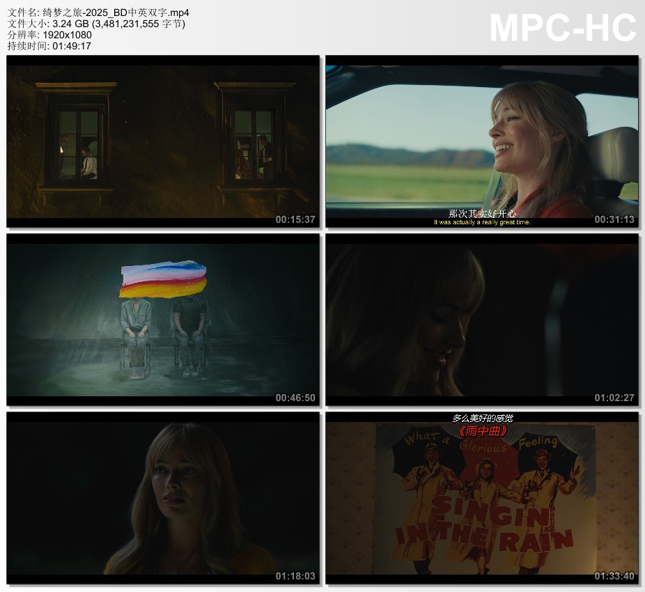 2025年美国爱情片《绮梦之旅》BD中英双字