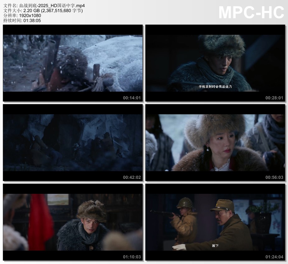 2025年国产动作片《血战到底》HD国语中字