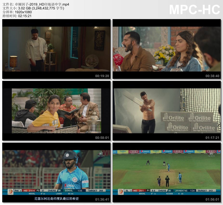 2019年印度爱情片《卓娅因子》HD印地语中字