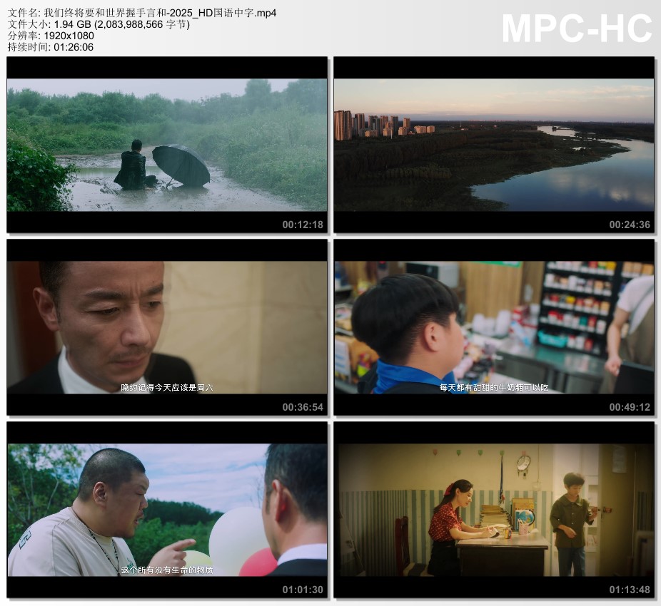 2025年国产喜剧片《我们终将要和世界握手言和》HD国语中字