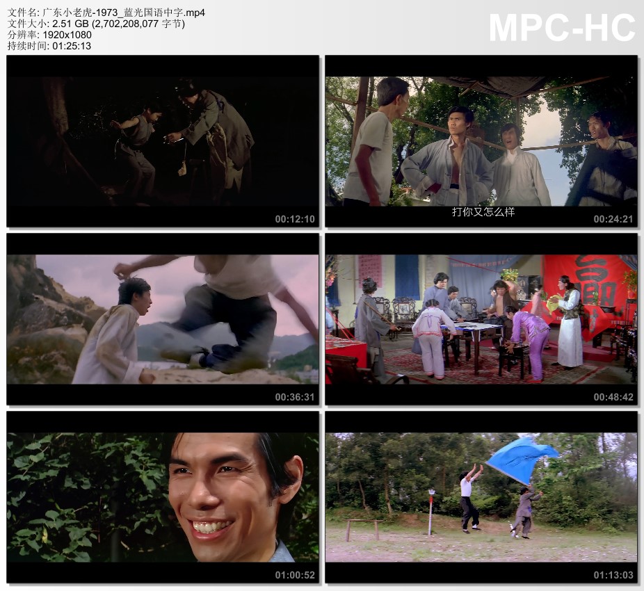 1973年中国香港经典喜剧片《广东小老虎》蓝光国语中字