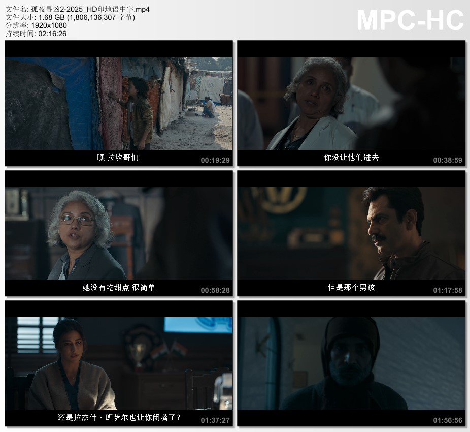 2025年印度悬疑片《孤夜寻凶2》HD印地语中字