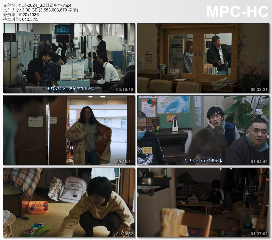 2024年日本剧情片《杏运》BD日语中字