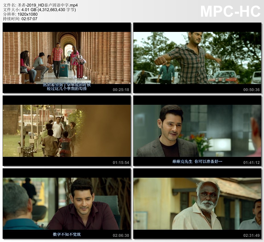 2019年印度动作片《圣者》HD泰卢固语中字