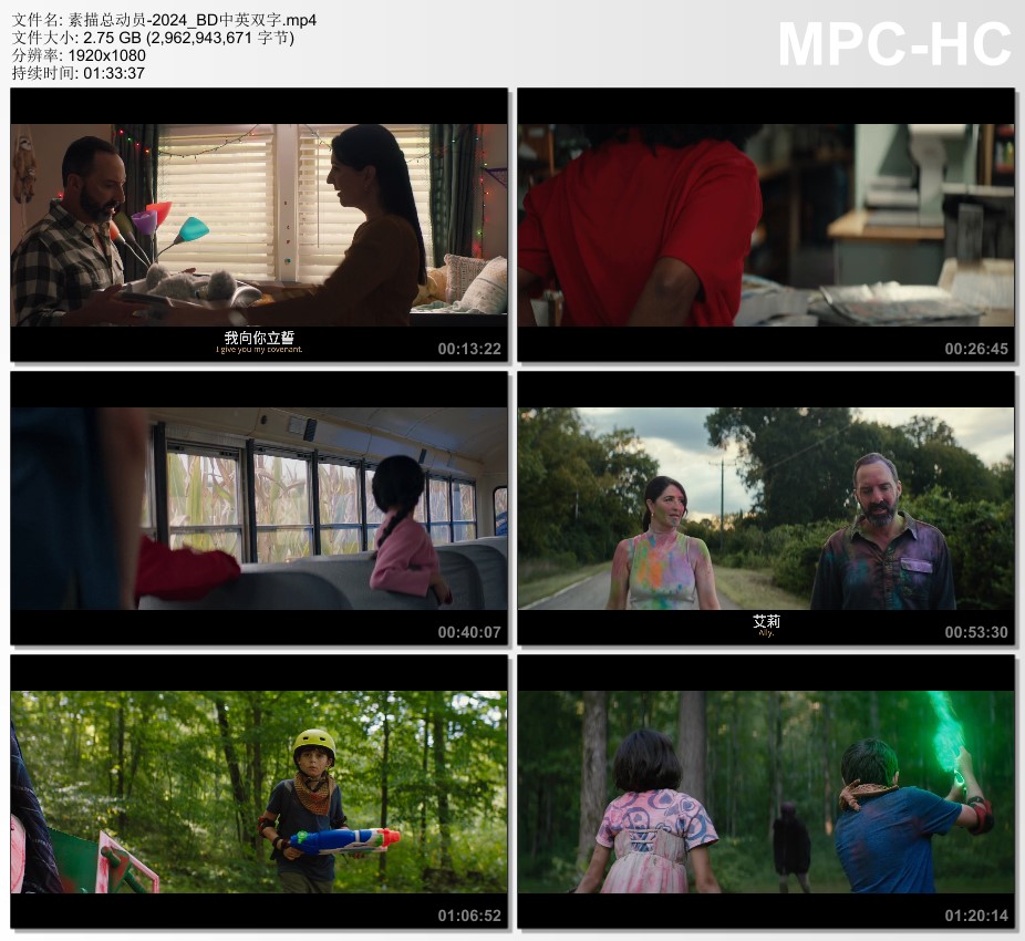 2024年美国喜剧片《素描总动员》BD中英双字