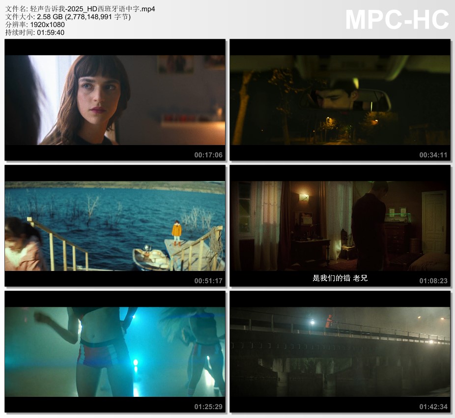 2025年西班牙剧情片《轻声告诉我》HD西班牙语中字