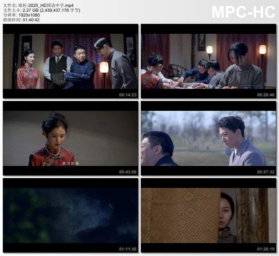 2025年国产悬疑片《暗杠》HD国语中字