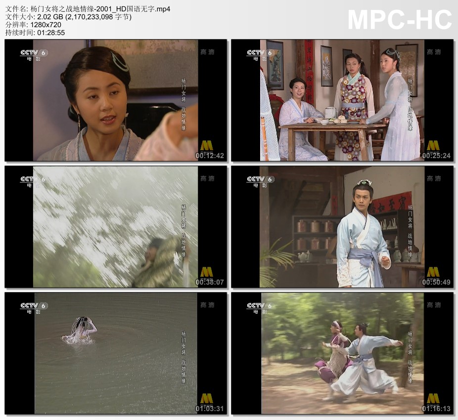 2001年国产经典武侠片《杨门女将之战地情缘》HD国语无字