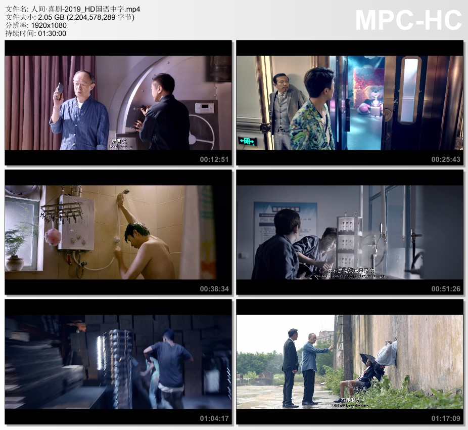 2019年国产喜剧片《人间·喜剧》HD国语中字