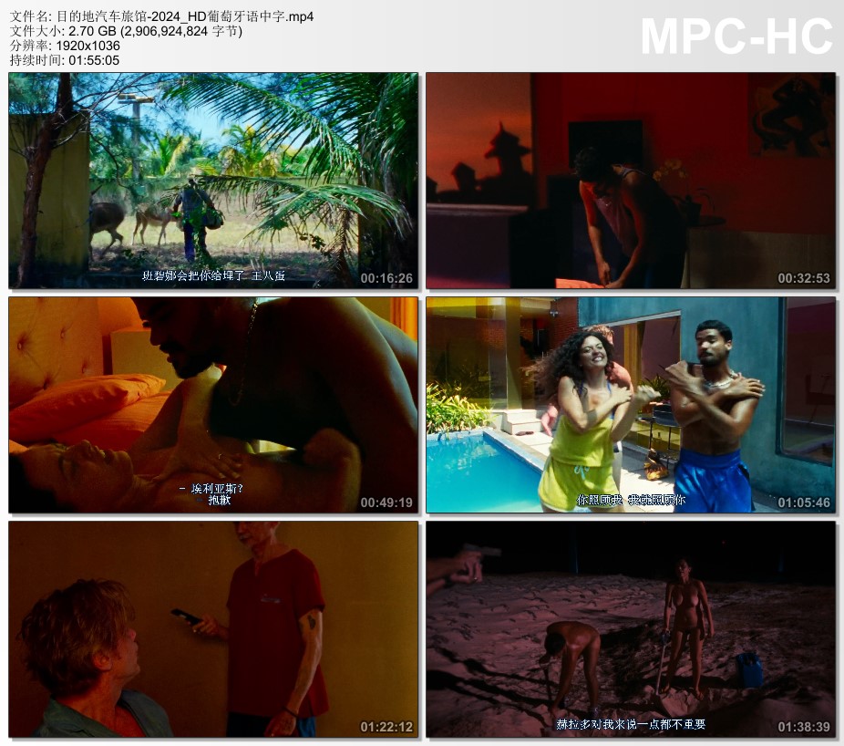 2024年巴西惊悚片《目的地汽车旅馆》HD葡萄牙语中字