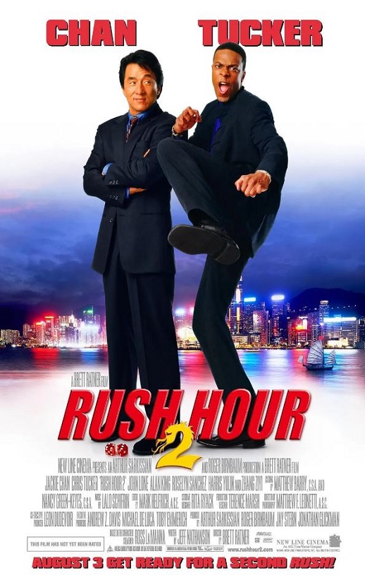 2001年美国经典喜剧动作片《尖峰时刻2》蓝光国英双语中英双字