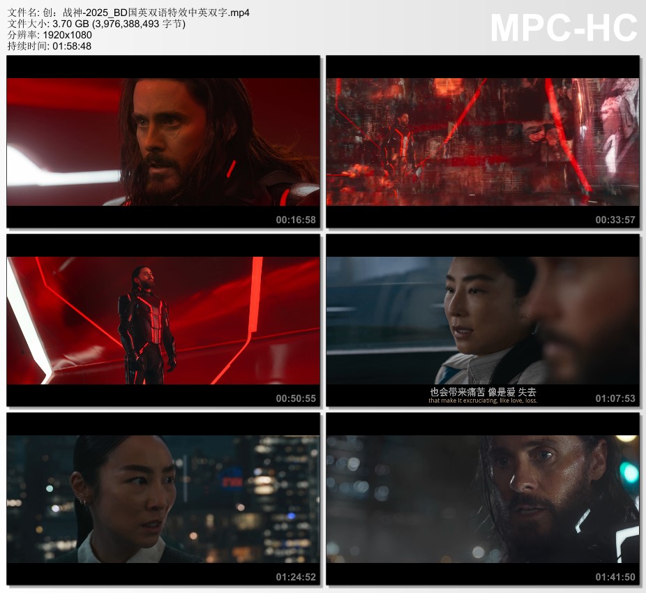 2025年美国6.2分动作片《创：战神 》BD国英双语特效中英双字