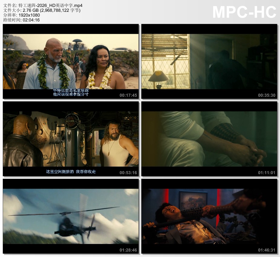 2026年新西兰喜剧片《特工迷阵》HD英语中字