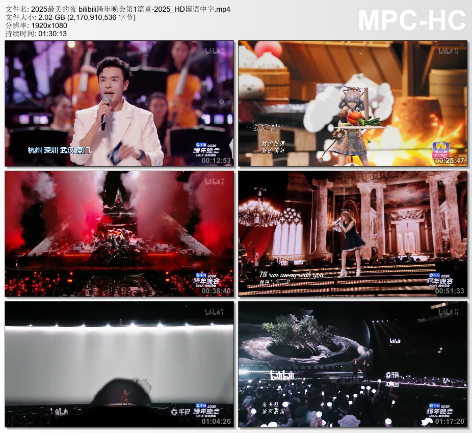 2025bilibili跨年晚会·最美的夜HD国语中字