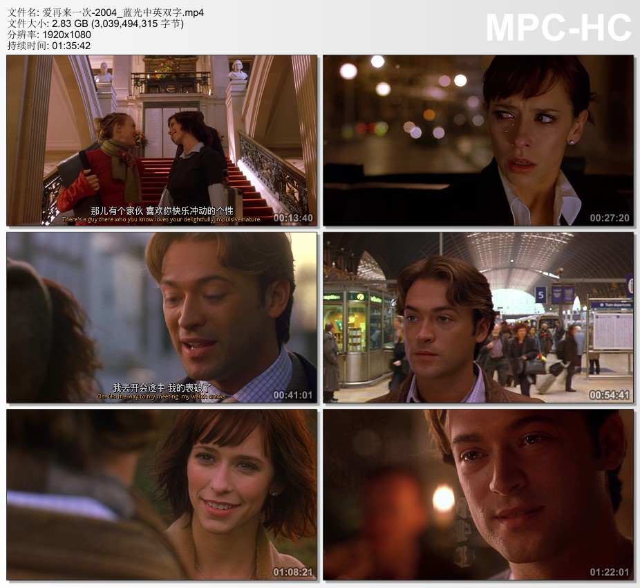 2004年美国经典喜剧片《爱再来一次》蓝光中英双字