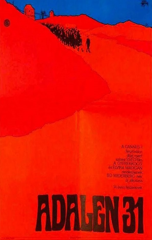 1969年瑞典经典爱情片《阿达伦31》蓝光中英双字