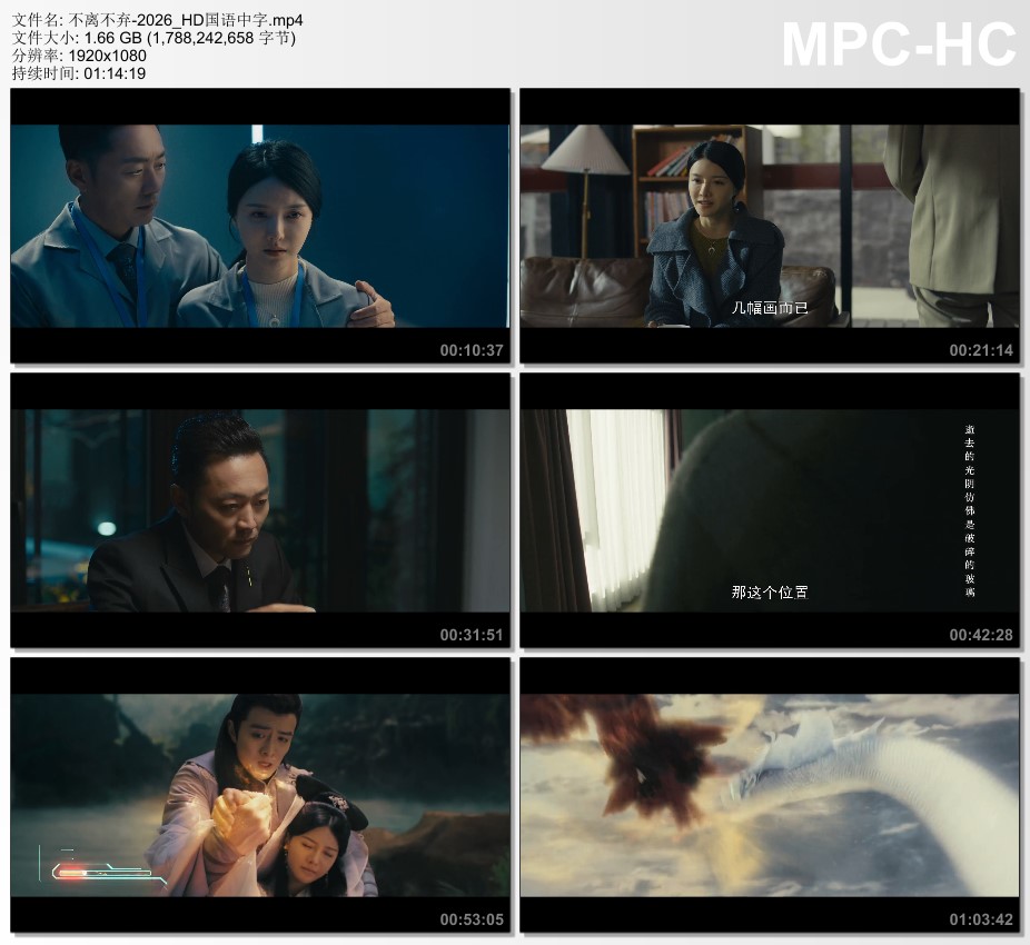 2026年国产爱情片《不离不弃》HD国语中字