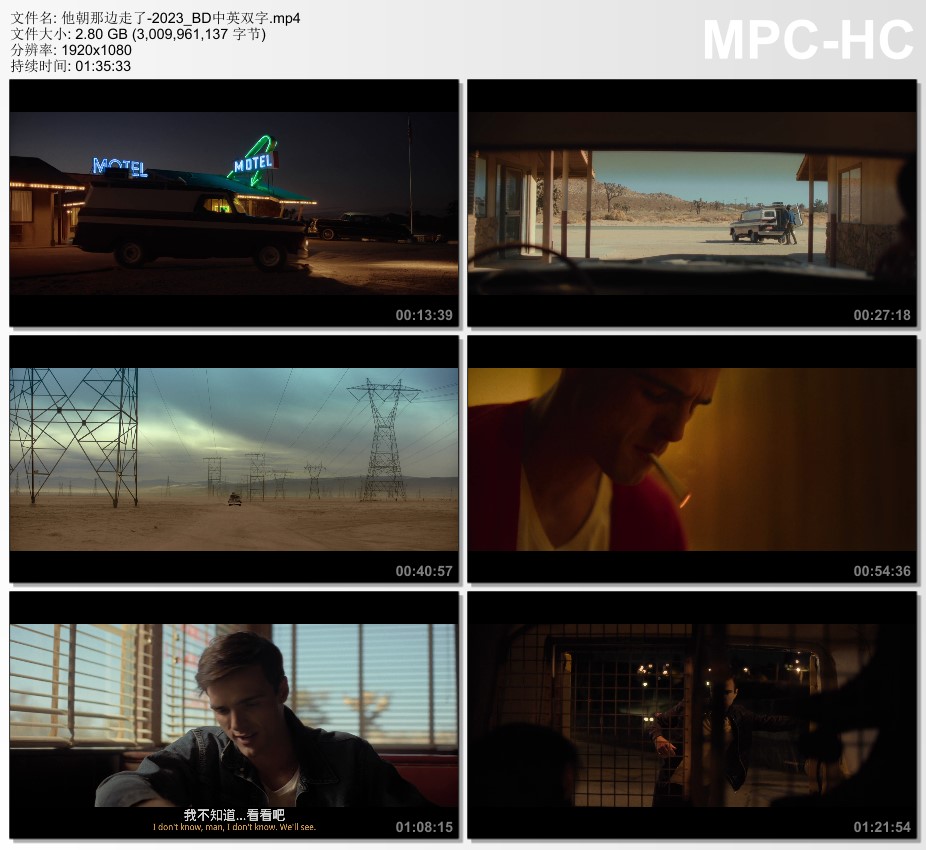 2023年美国惊悚犯罪片《他朝那边走了》BD中英双字