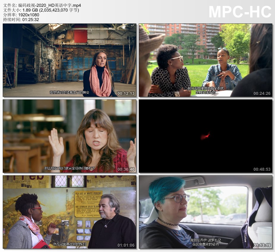 2020年美国纪录片《编码歧视》HD英语中字