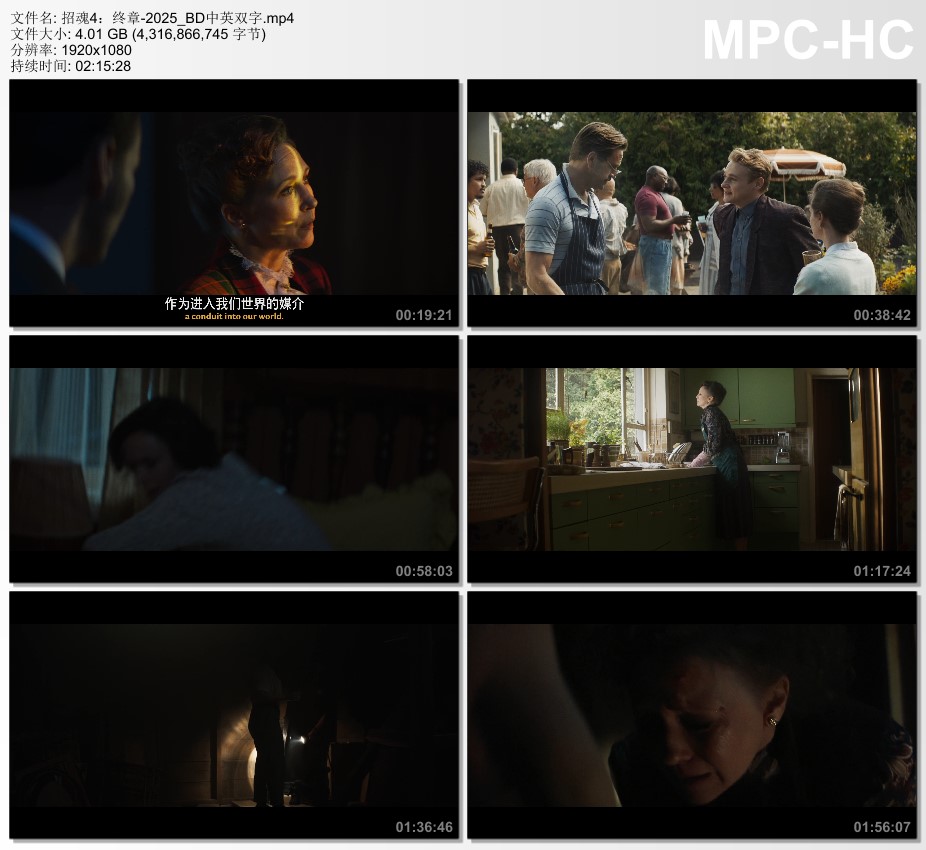 2025年英国悬疑惊悚片《招魂4：终章》BD中英双字