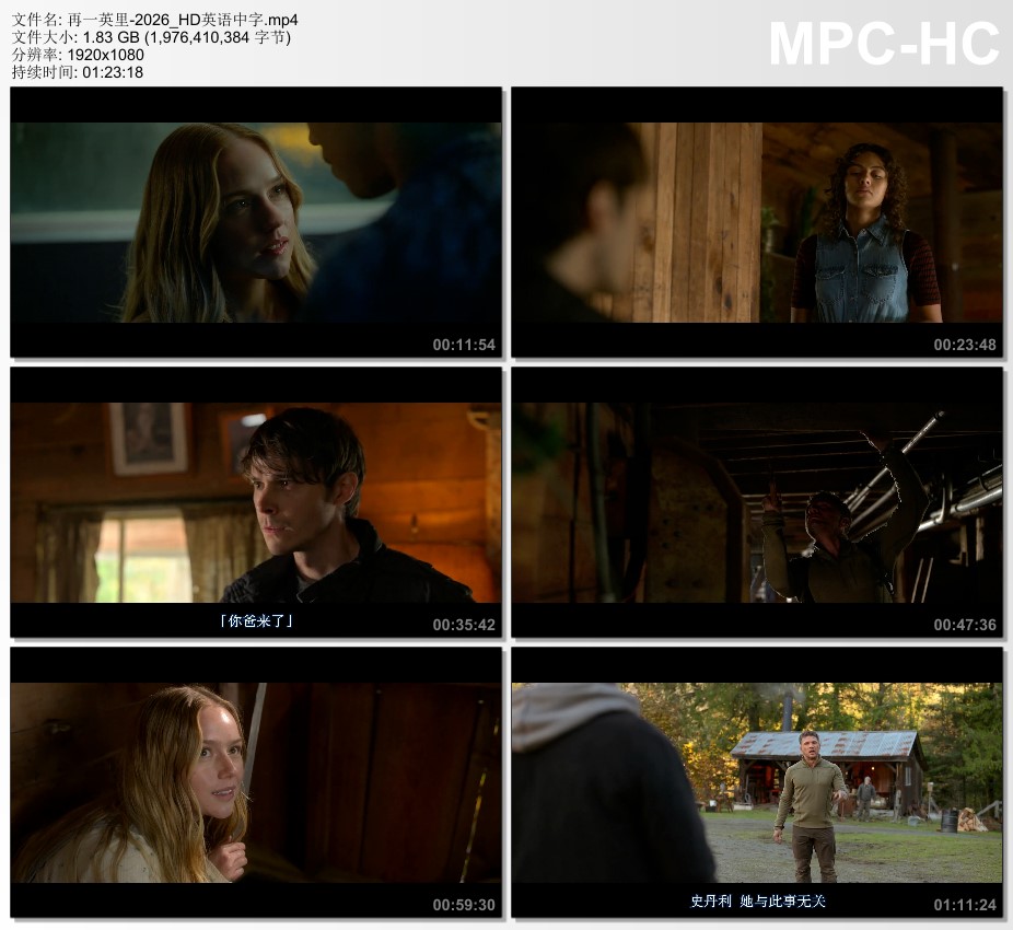 2026年美国动作片《再一英里》HD英语中字