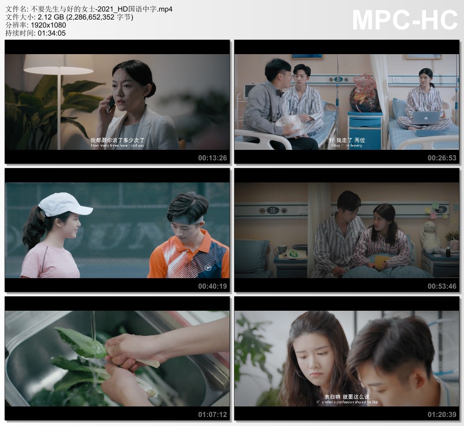 2021年国产喜剧片《不要先生与好的女士》HD国语中字