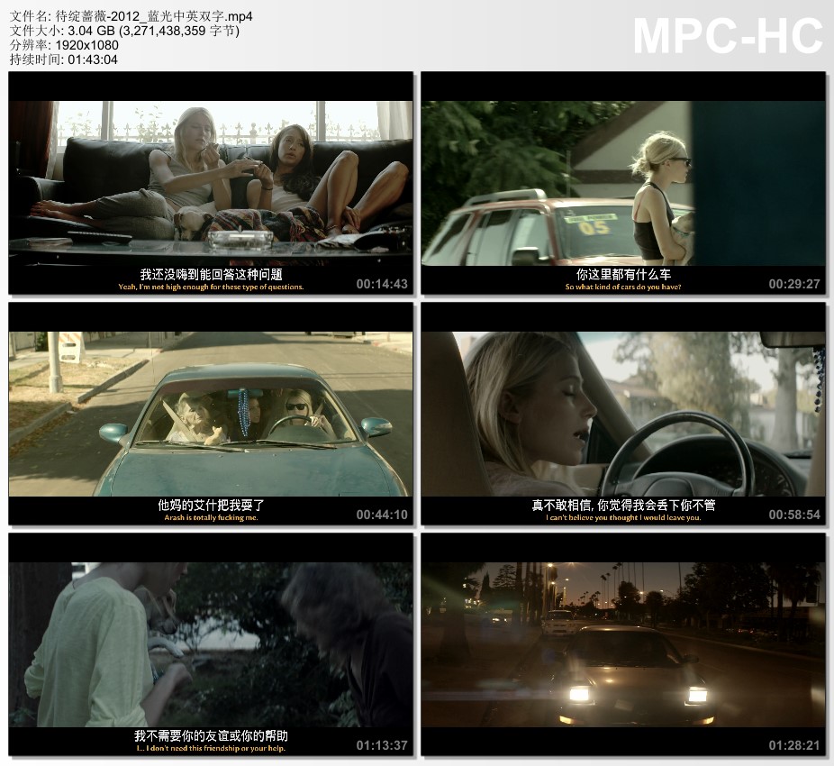 2012年美国经典剧情片《待绽蔷薇》蓝光中英双字