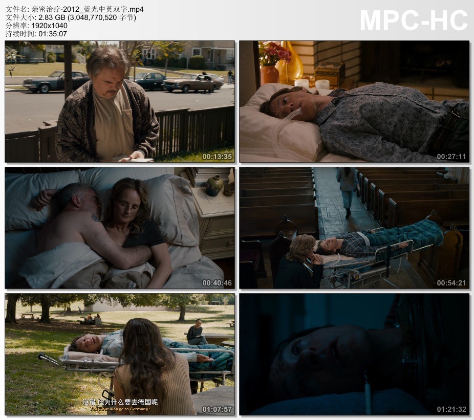 2012年美国经典喜剧片《亲密治疗》蓝光中英双字