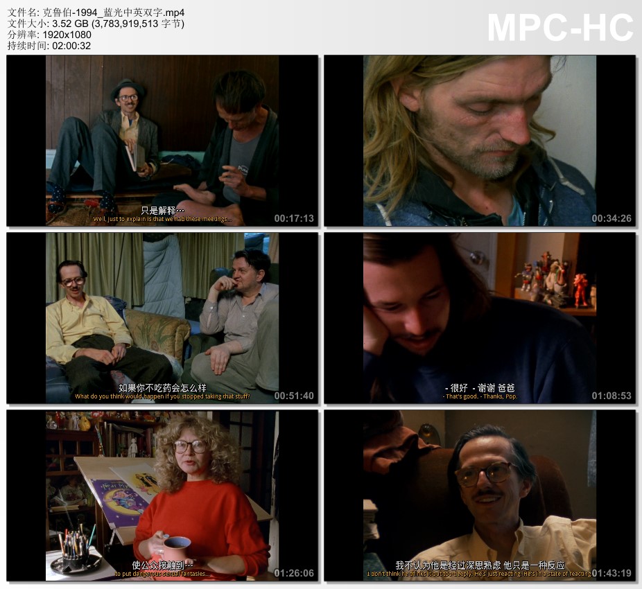 1994年美国电影《克鲁伯》蓝光中英双字