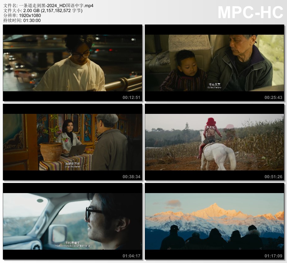 2024年国产奇幻冒险片《一条道走到黑》HD国语中字