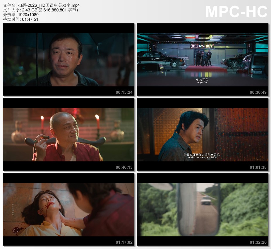 2026年国产电影《扫恶》HD国语中英双字