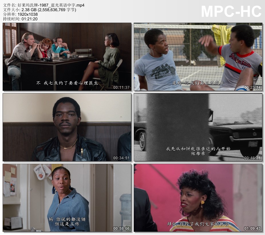 1987年美国电影《好莱坞洗牌》蓝光英语中字