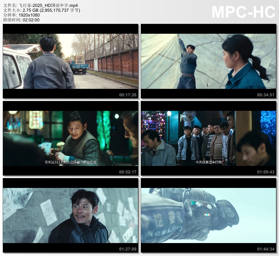 2025年国产电影《飞行家》HD国语中字