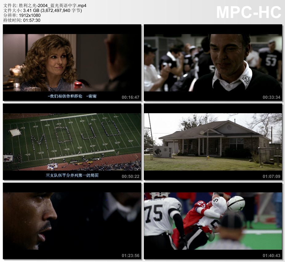 2004年美国电影《胜利之光》蓝光英语中字