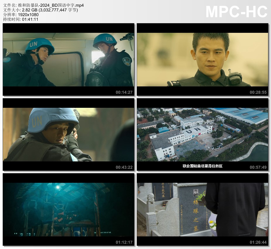 2024年国产电影《维和防暴队》BD国语中字