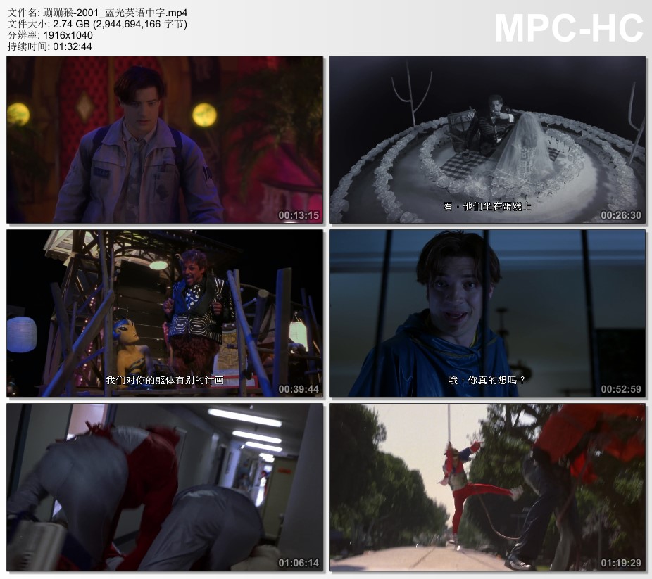 2001年美国经典动画奇幻片《蹦蹦猴》蓝光英语中字