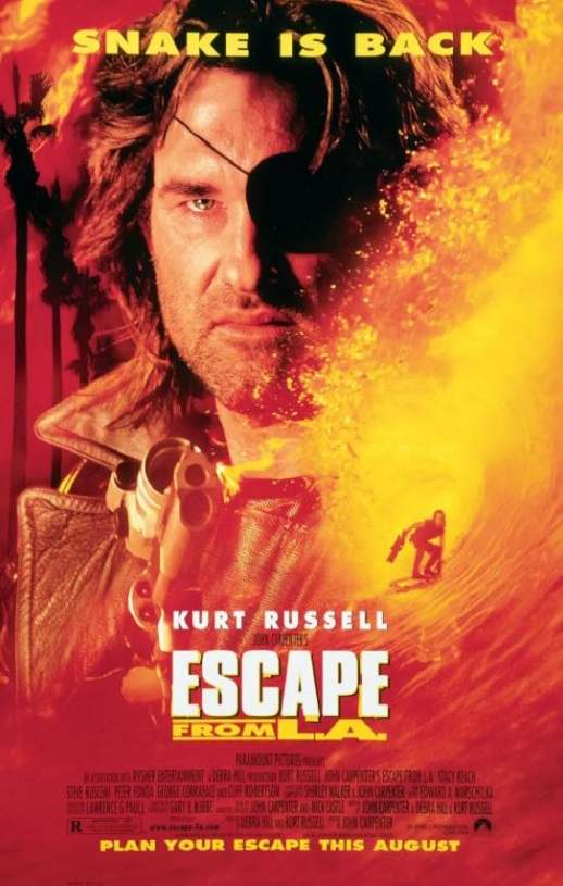 洛杉矶大逃亡海报